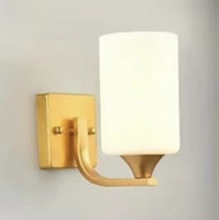 Đèn tường tay sắt mạ đồng 8006/1GD